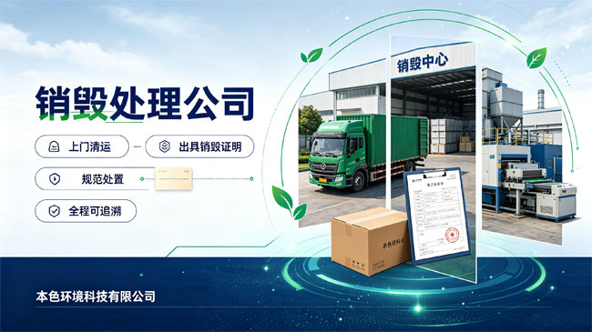 销毁公司全国极速上门服务！本色环境